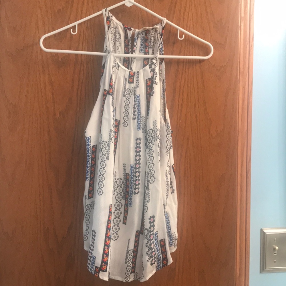 Floral tank top